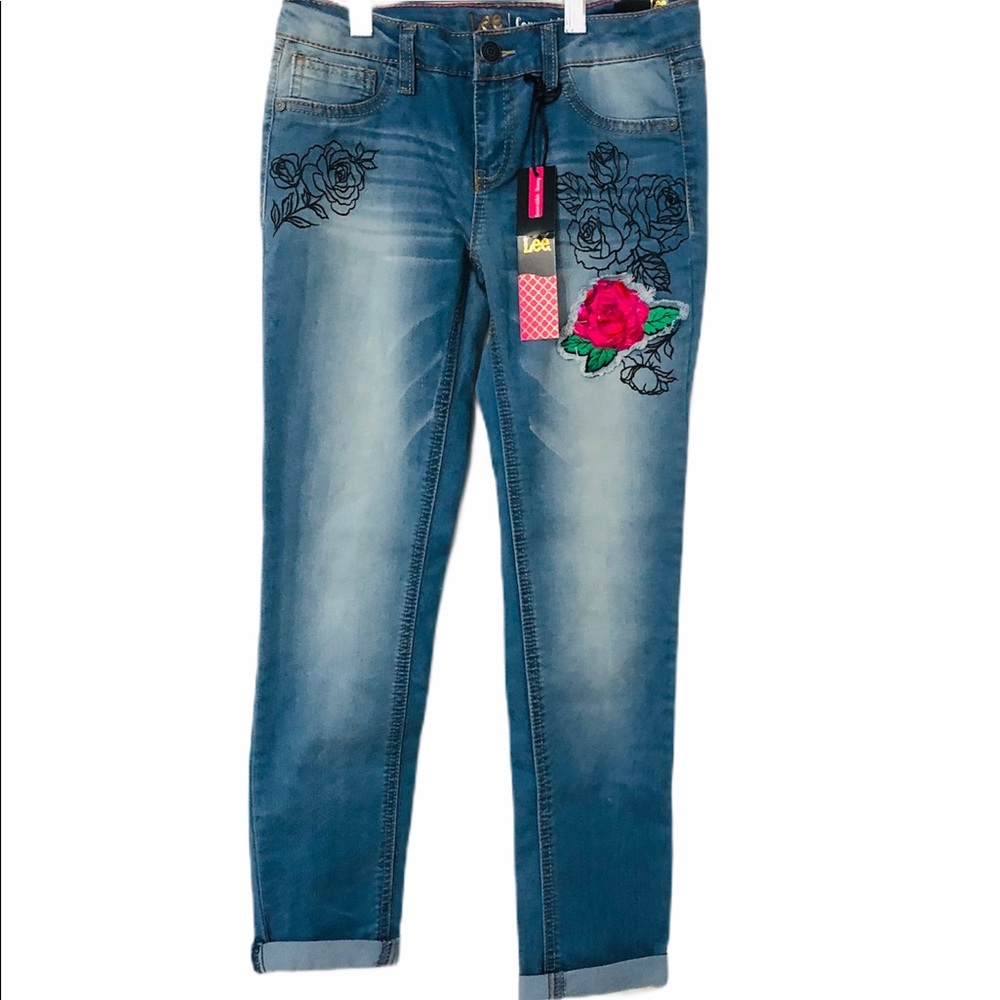 Girls Size 12 Lee Convertible Skinny Jeans